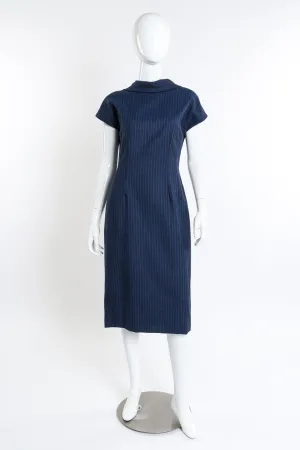 1998 F/W Wool Pinstripe Dress