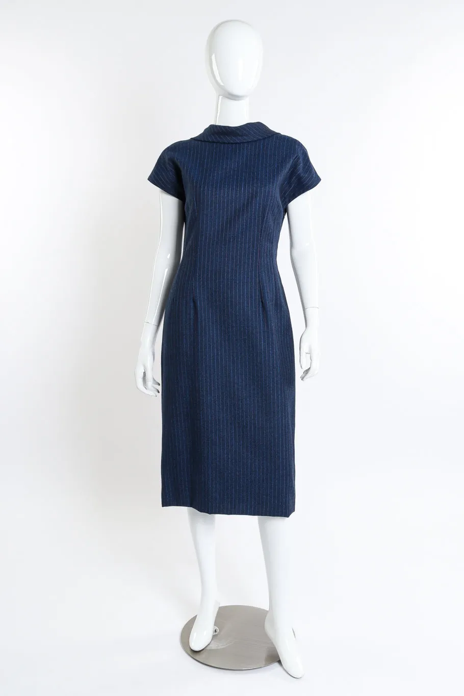 1998 F/W Wool Pinstripe Dress