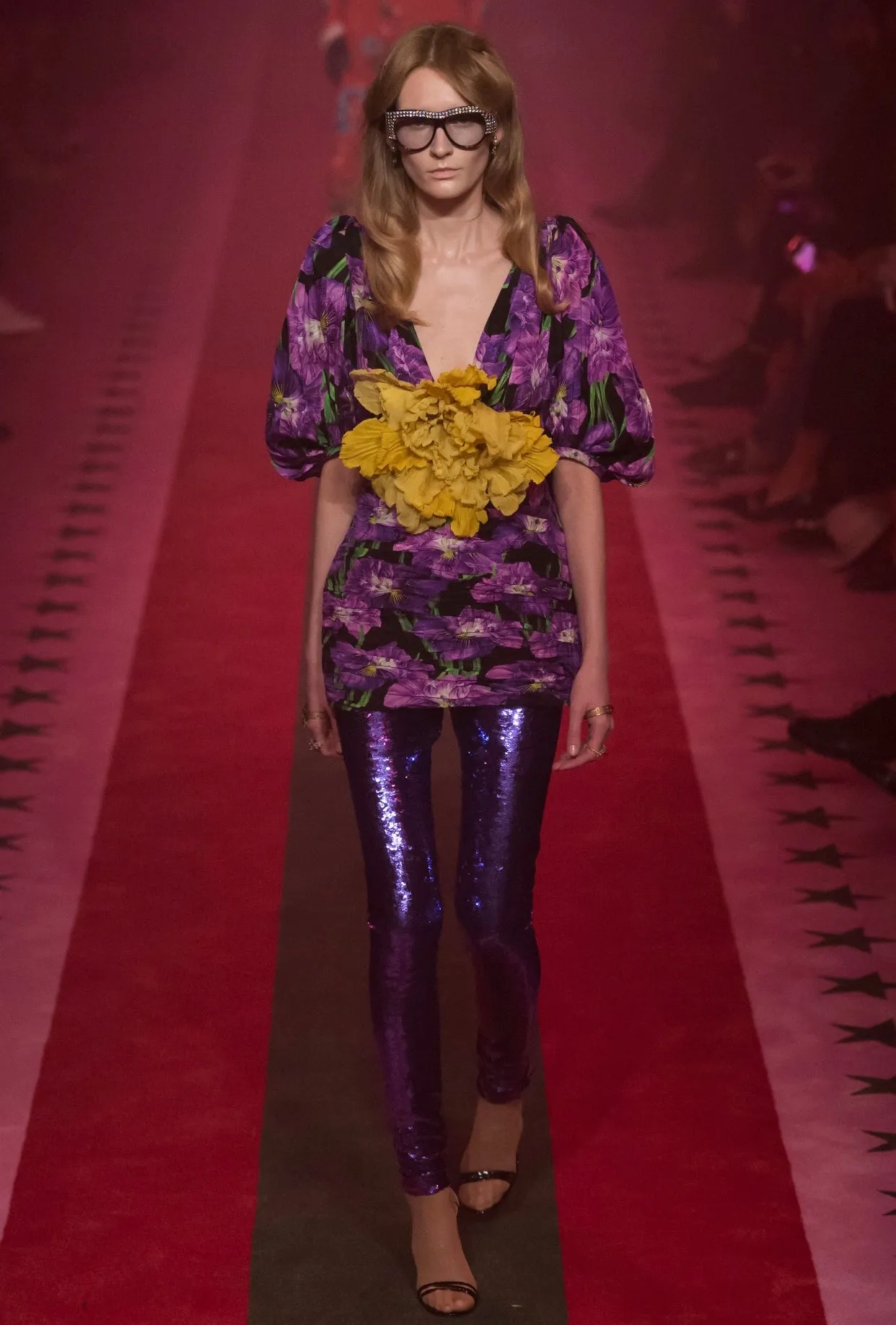 2017 S/S Sequin Cigarette Pant