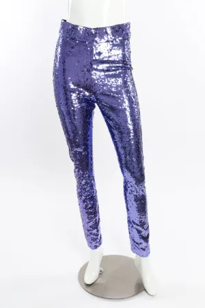 2017 S/S Sequin Cigarette Pant