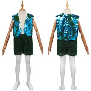 2023 Movie Trolls 3 Trolls Band Together Branch Kids Children Cosplay Costume Outfits Halloween Carnival Suit