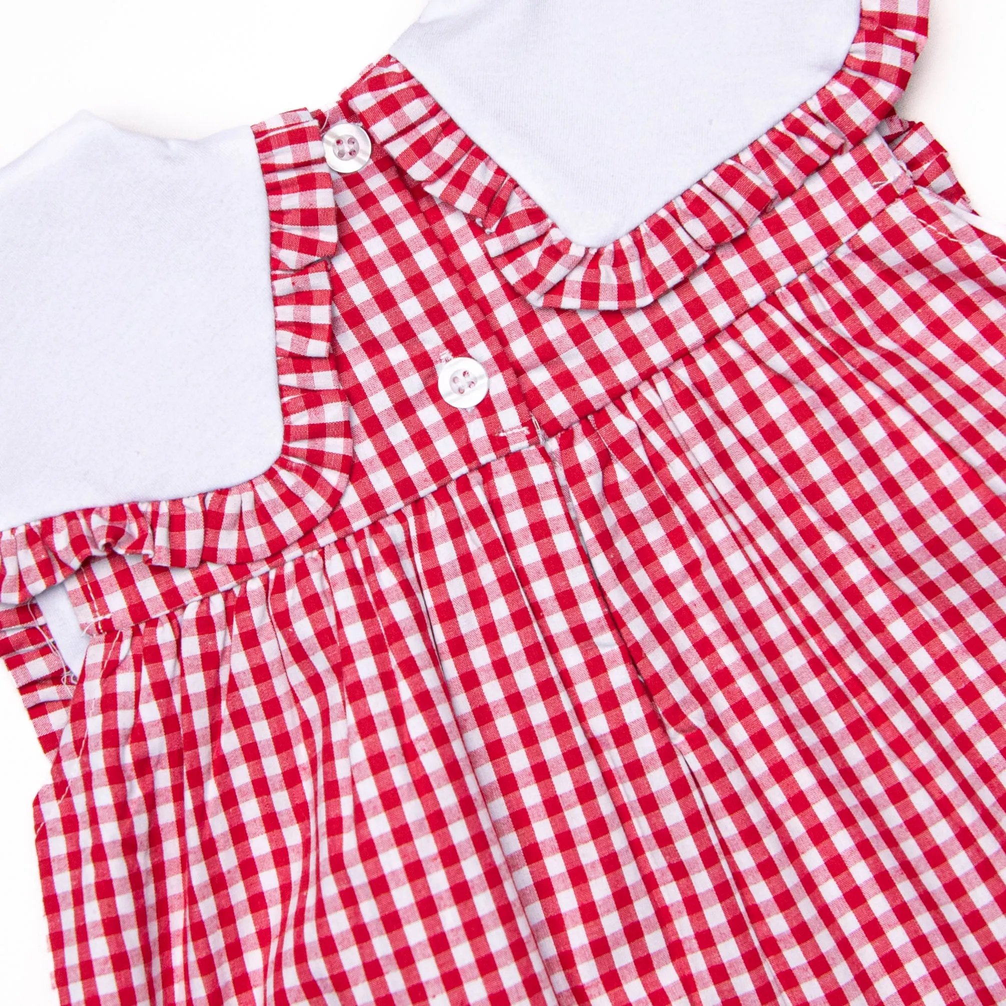 A  Essentials Applique Dress, Red