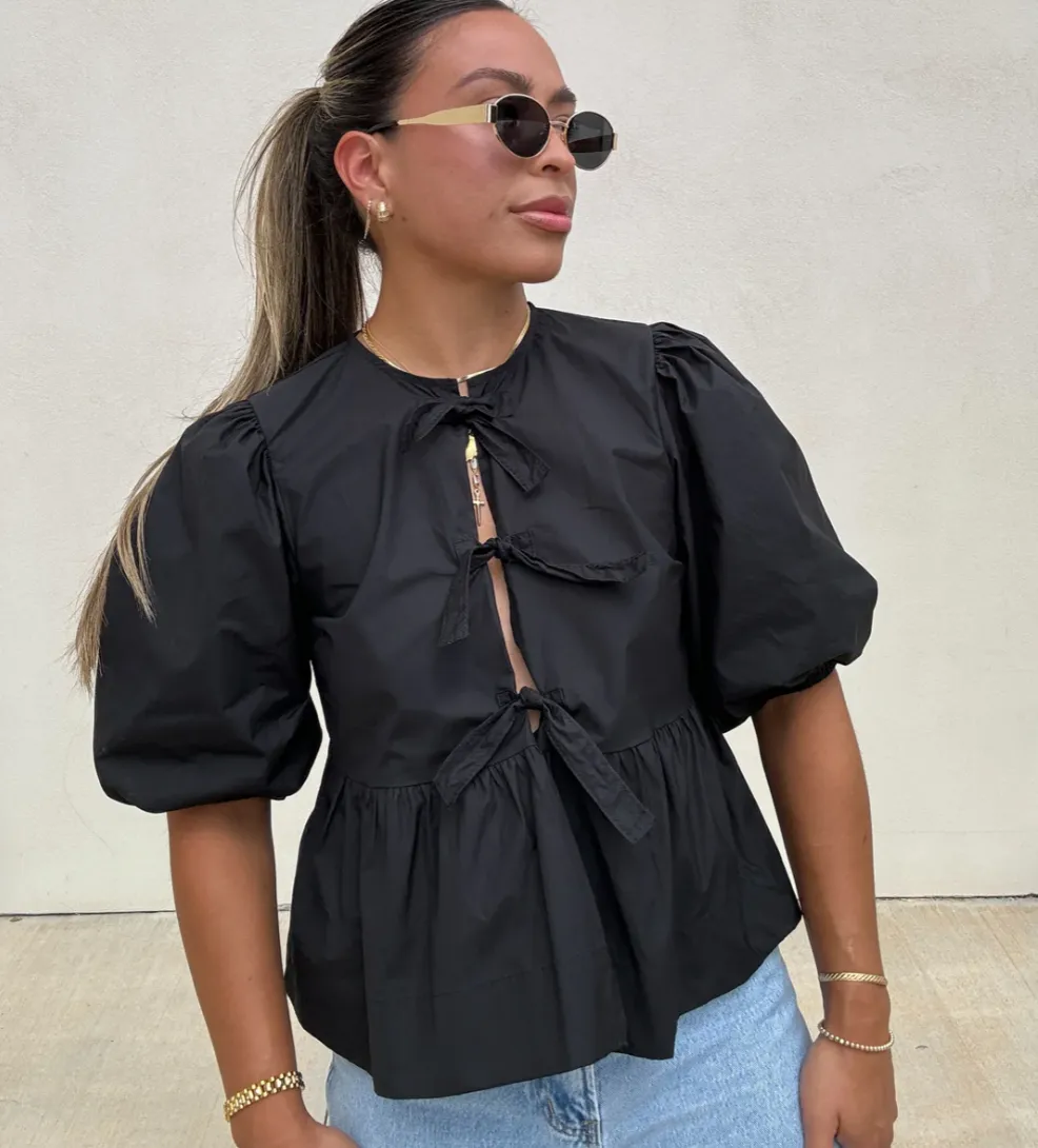 Alarissa® | Women'S Elegant Peplum Blouse, Baggy Fit And Stylish