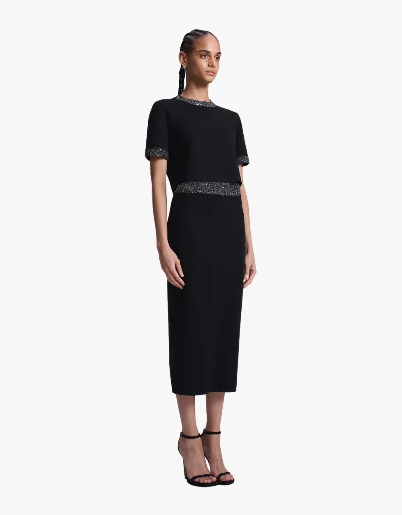 A.L.C. Maeve Sequin Embellished Top