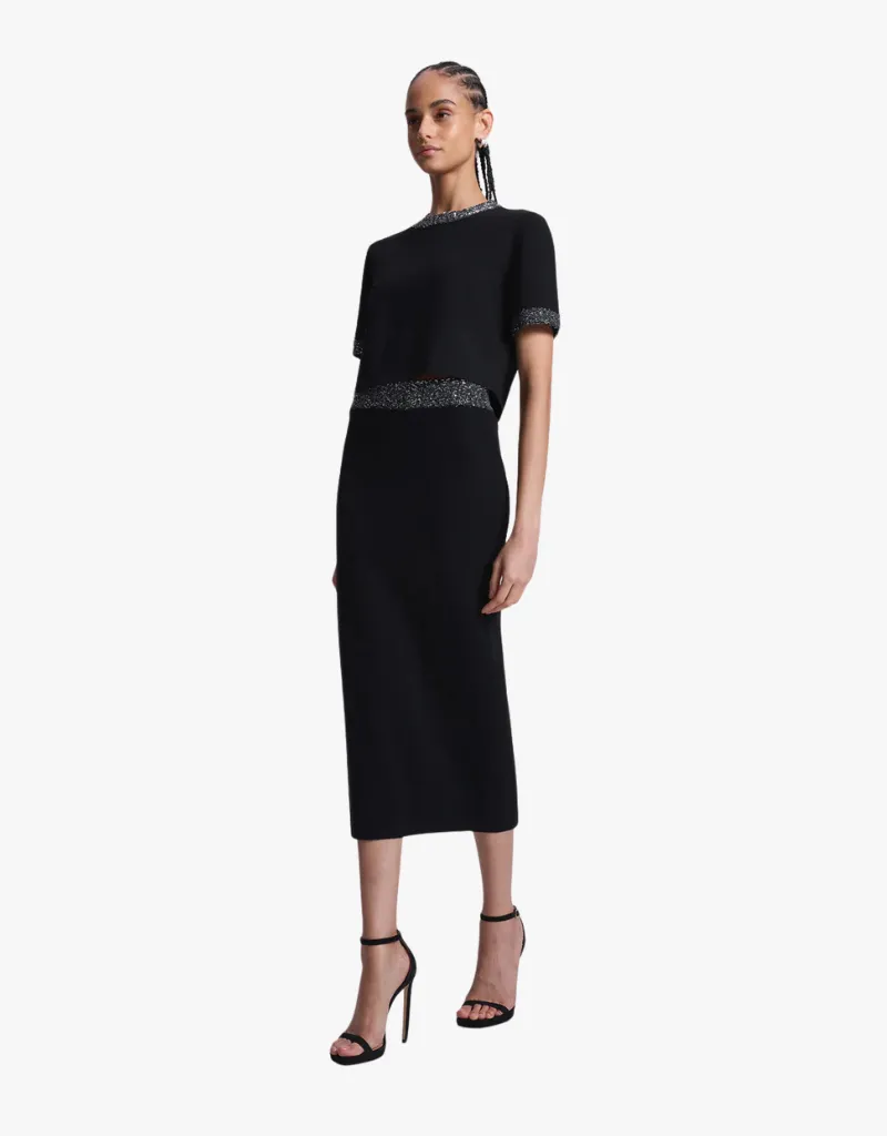 A.L.C. Maeve Sequin Embellished Top