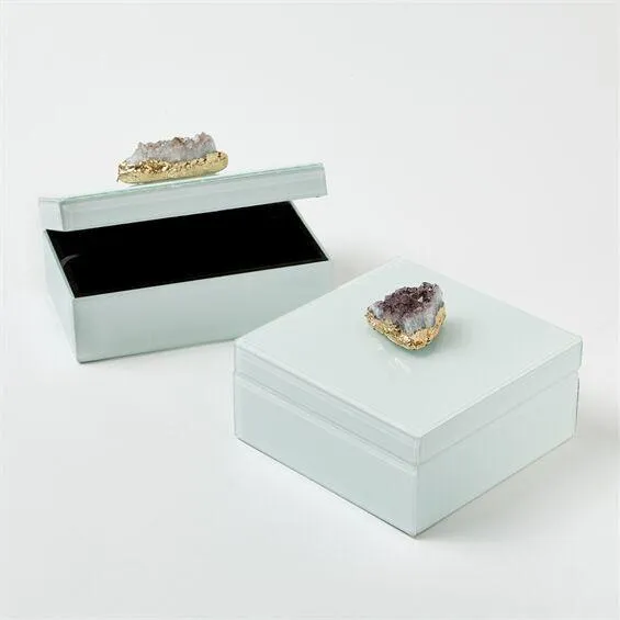 Amethyst Geode Box