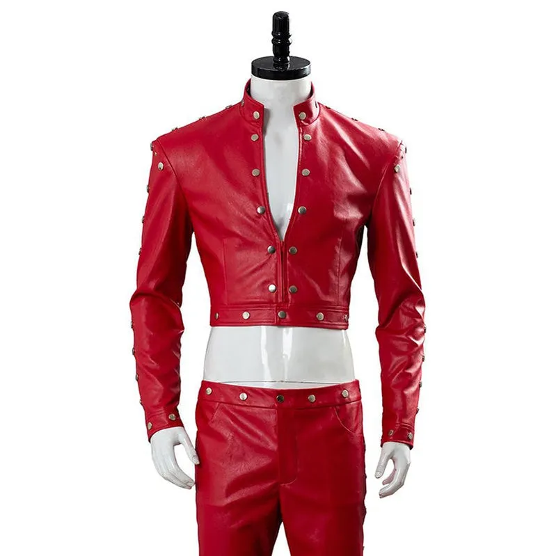 Anime The Seven Deadly Sins Ban Red Jacket Suit Cosplay Costume