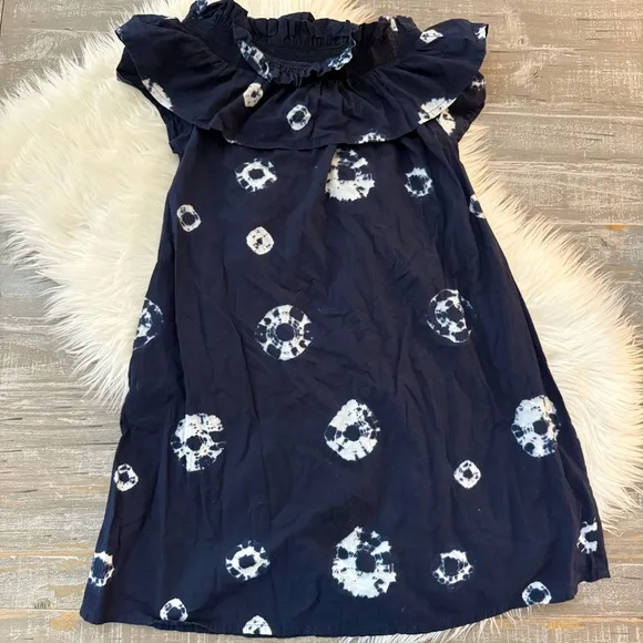 Anthropologie Whit Two Lou Off-The-Shoulder Dress Sz Small