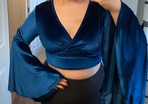 Aqua Bell Sleeve Top