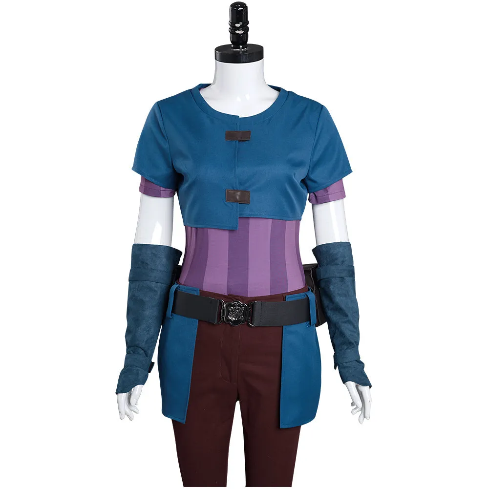 Arcane: League of Legends Powder Jinx Outfits Cosplay Costume Halloween Carnival Suit