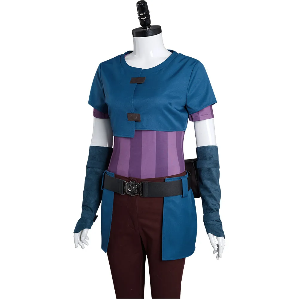 Arcane: League of Legends Powder Jinx Outfits Cosplay Costume Halloween Carnival Suit