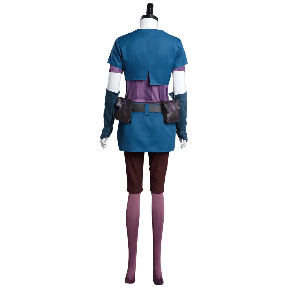 Arcane: League of Legends Powder Jinx Outfits Cosplay Costume Halloween Carnival Suit