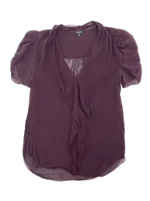 Aritzia Babaton silk sheer top - x-small