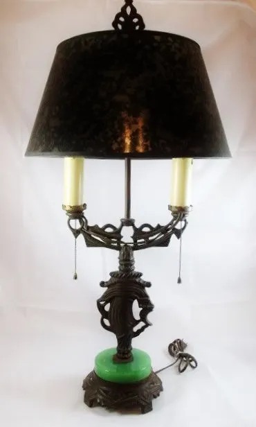Art Deco Ships Student Lamp