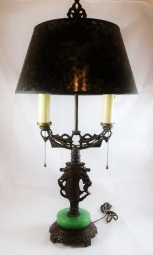 Art Deco Ships Student Lamp