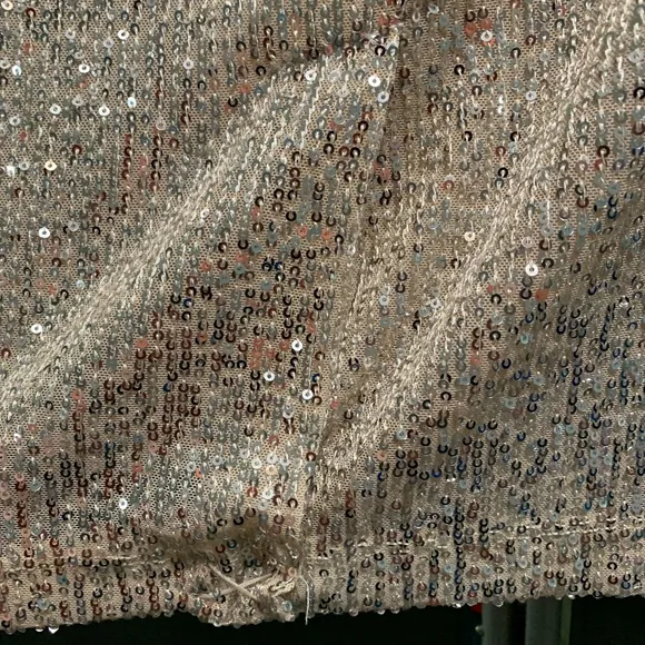 B19-Women's DKNY Skirt, Size M, Champagne