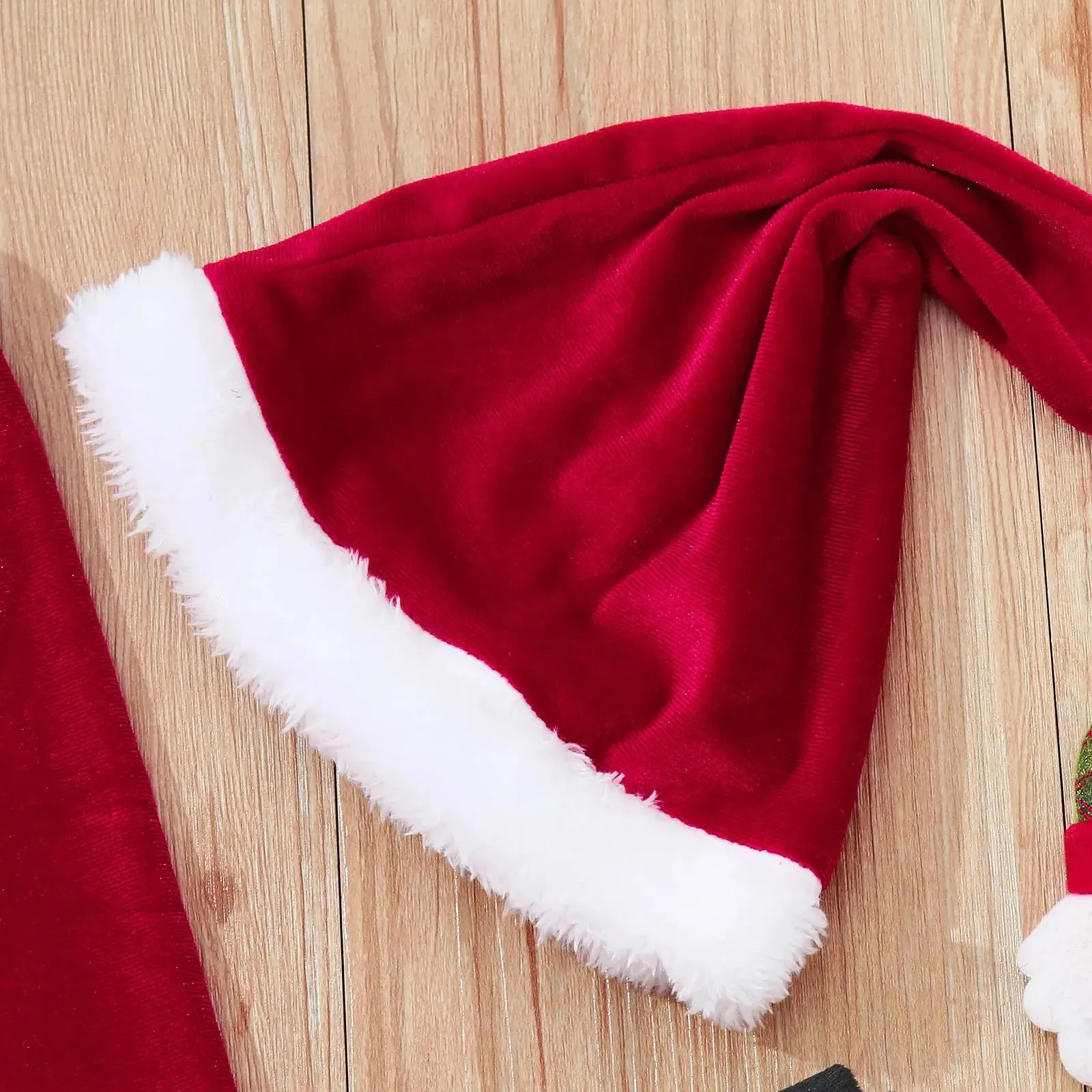 Baby Girls Christmas Santa Outfit