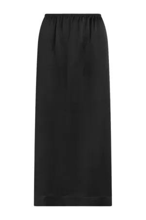 Barb Midi Skirt | Black