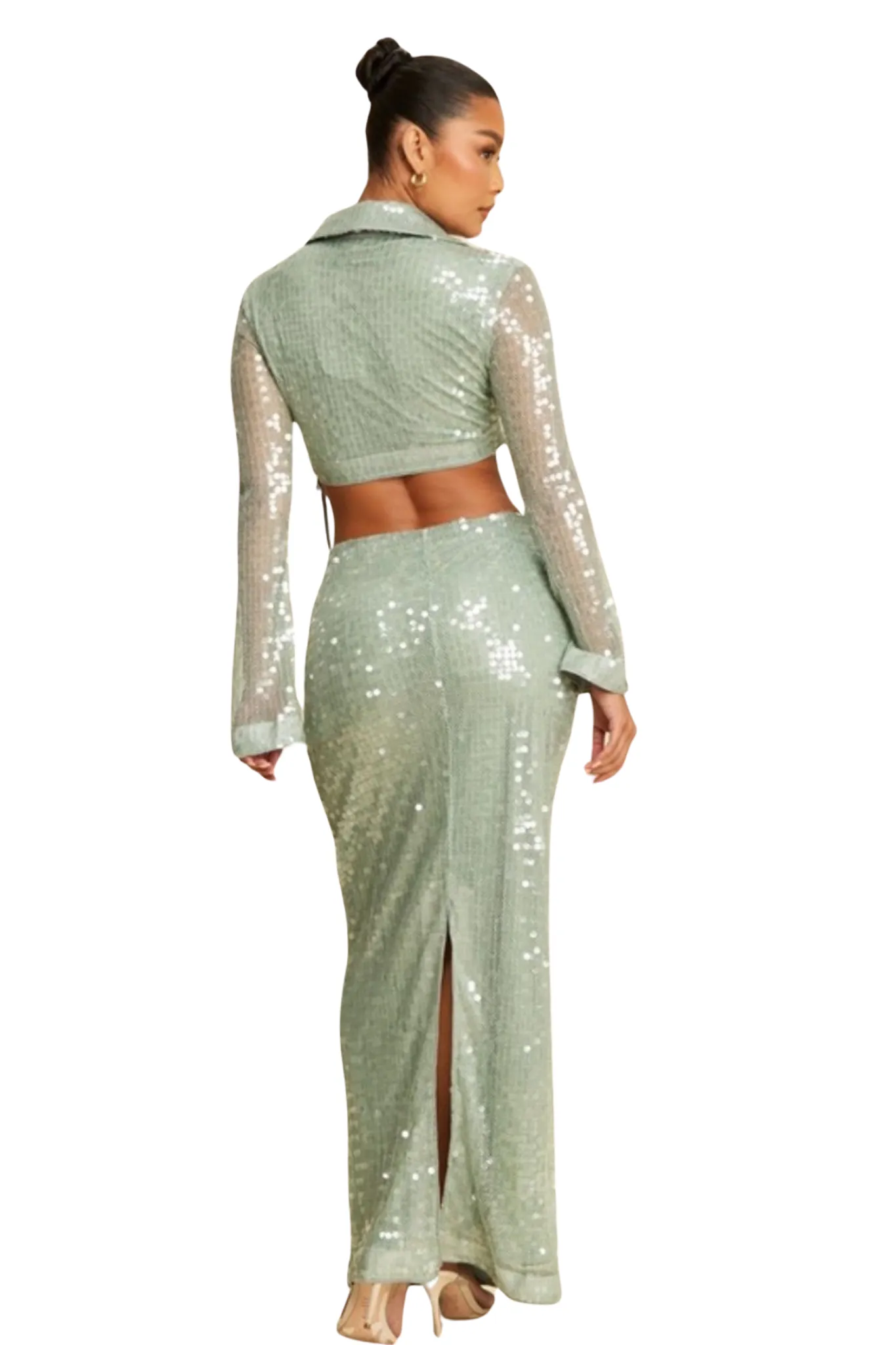 Bayley Sequin Skirt Set