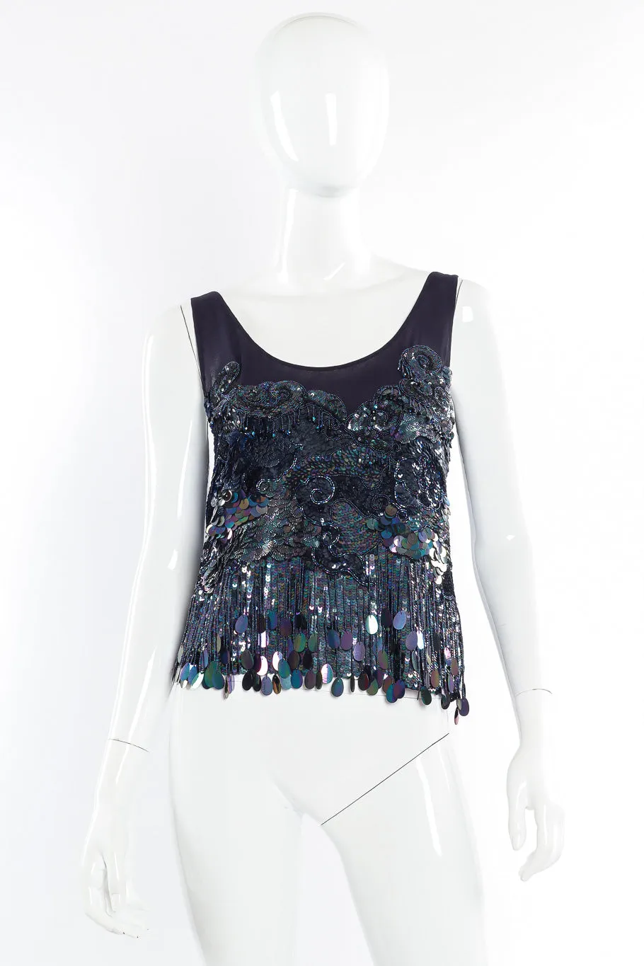 Beaded Cloud Tank Top