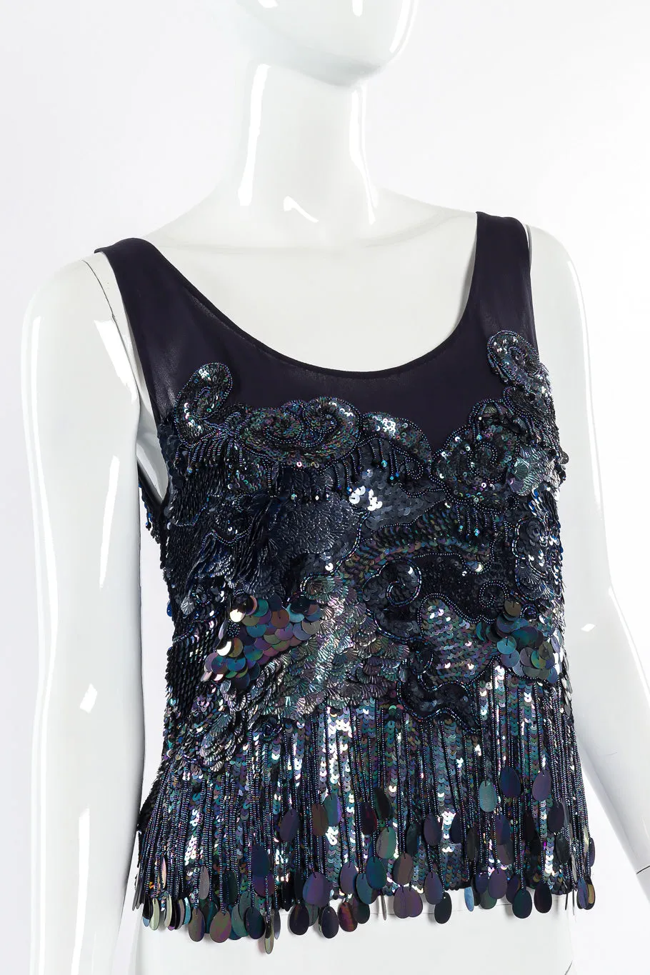 Beaded Cloud Tank Top