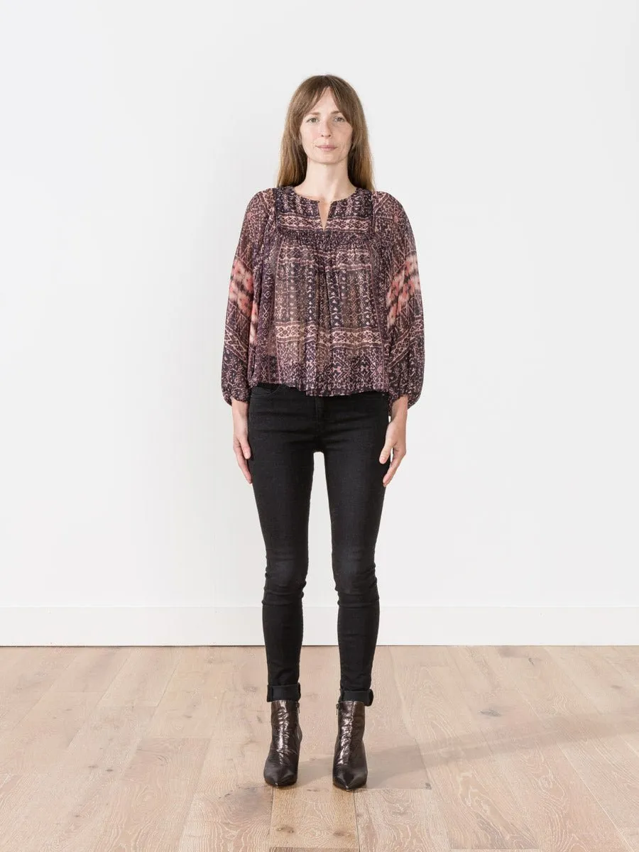 belen blouse - earth