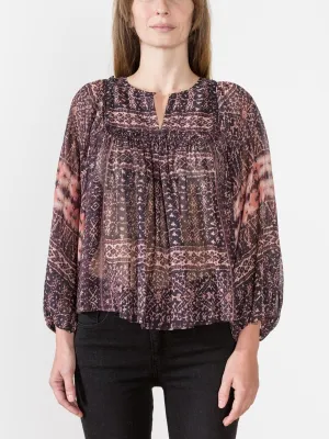 belen blouse - earth