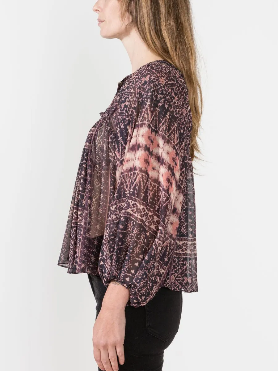 belen blouse - earth