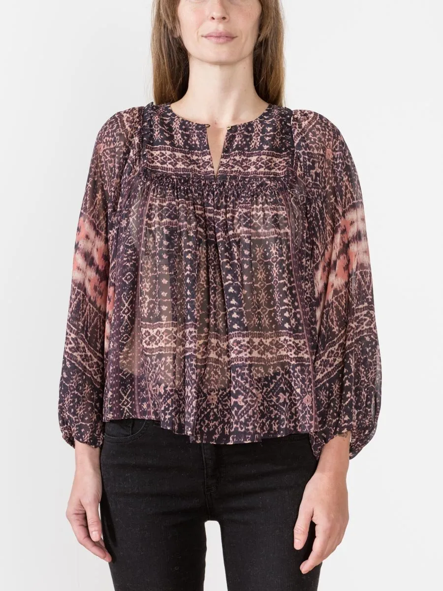 belen blouse - earth