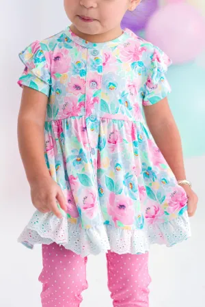 Birdie Bean Trinity Floral Print Birdie Peplum Set