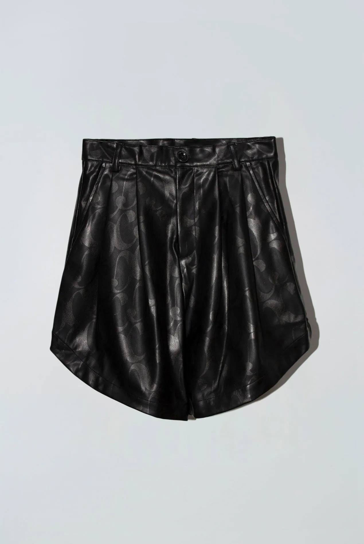 Blossom Shorts in Spell Print Antique White