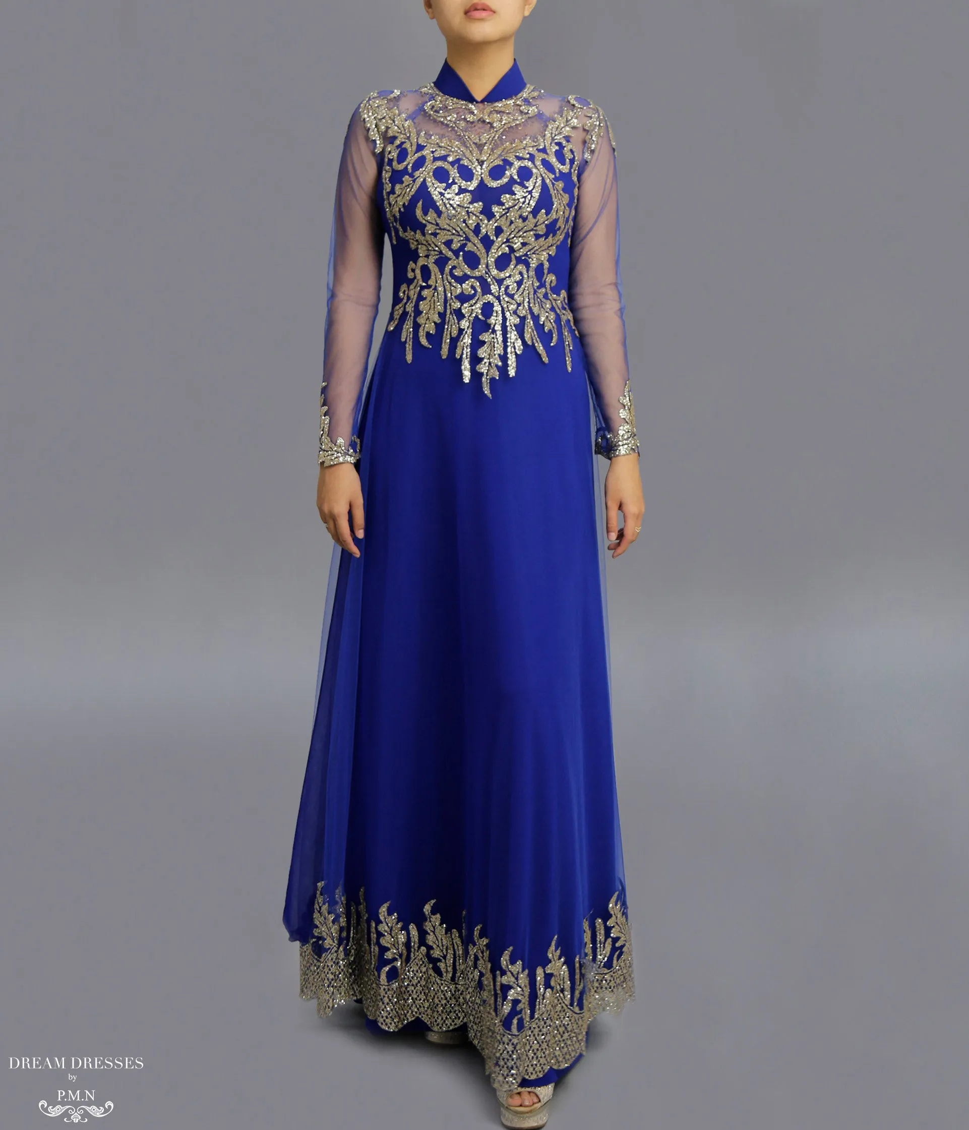Blue Ao Dai / Mother of The Bride Ao Dai (#SOFIA)