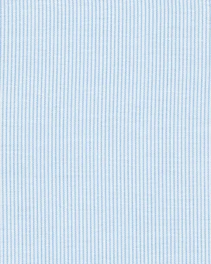 Blue Twill Pencil Stripe