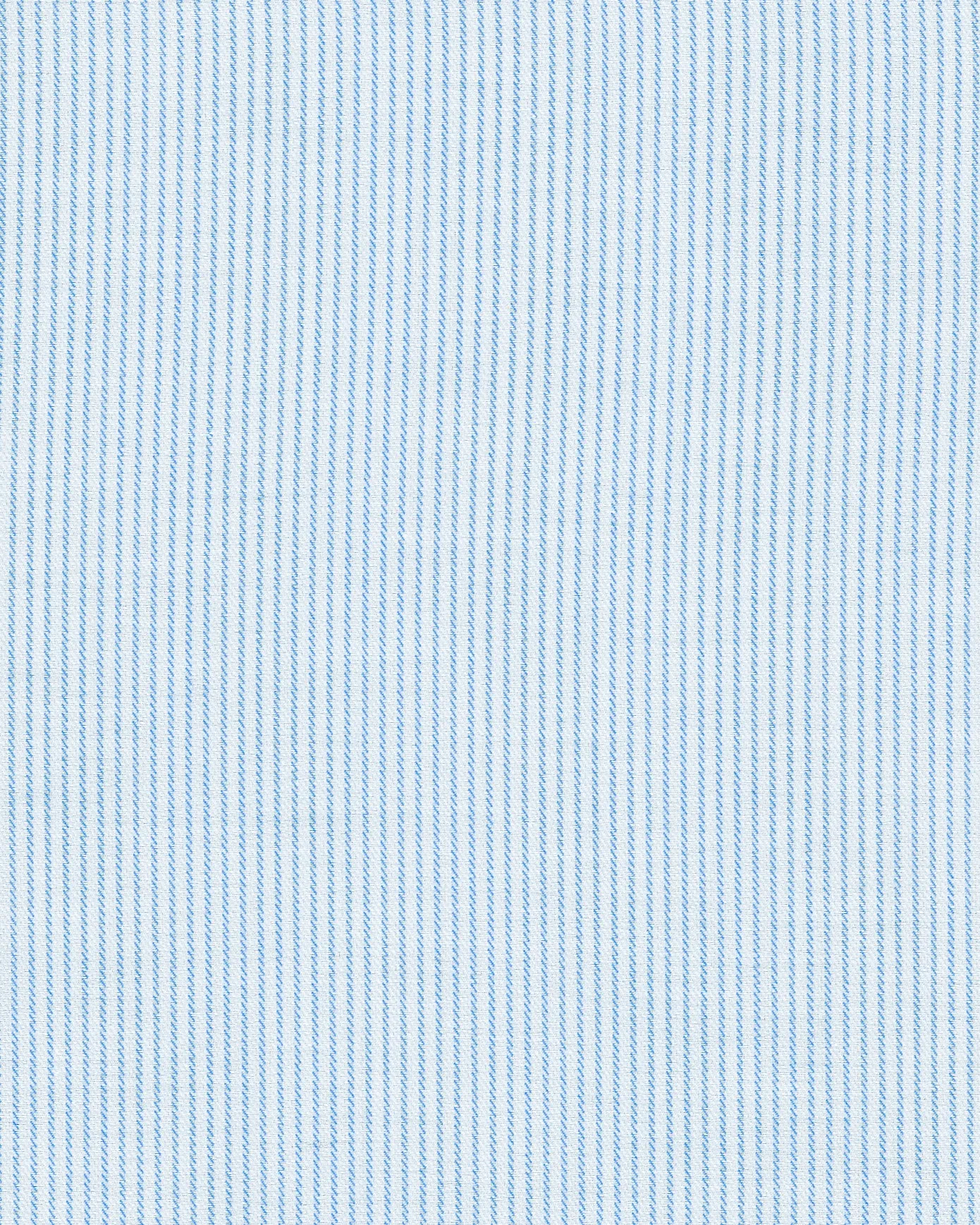 Blue Twill Pencil Stripe
