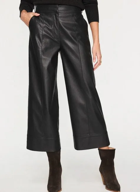 Brochu Walker Odele Cropped Pant - Black Onyx