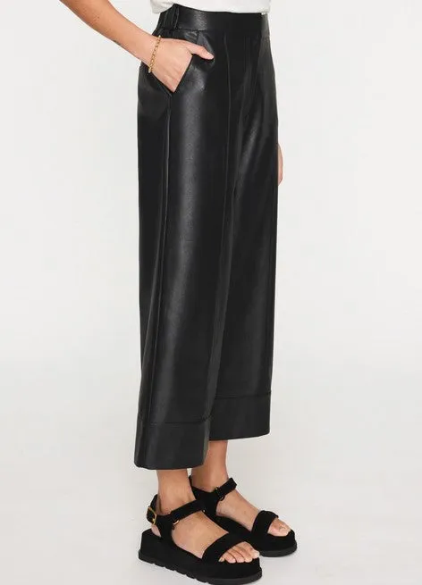 Brochu Walker Odele Cropped Pant - Black Onyx