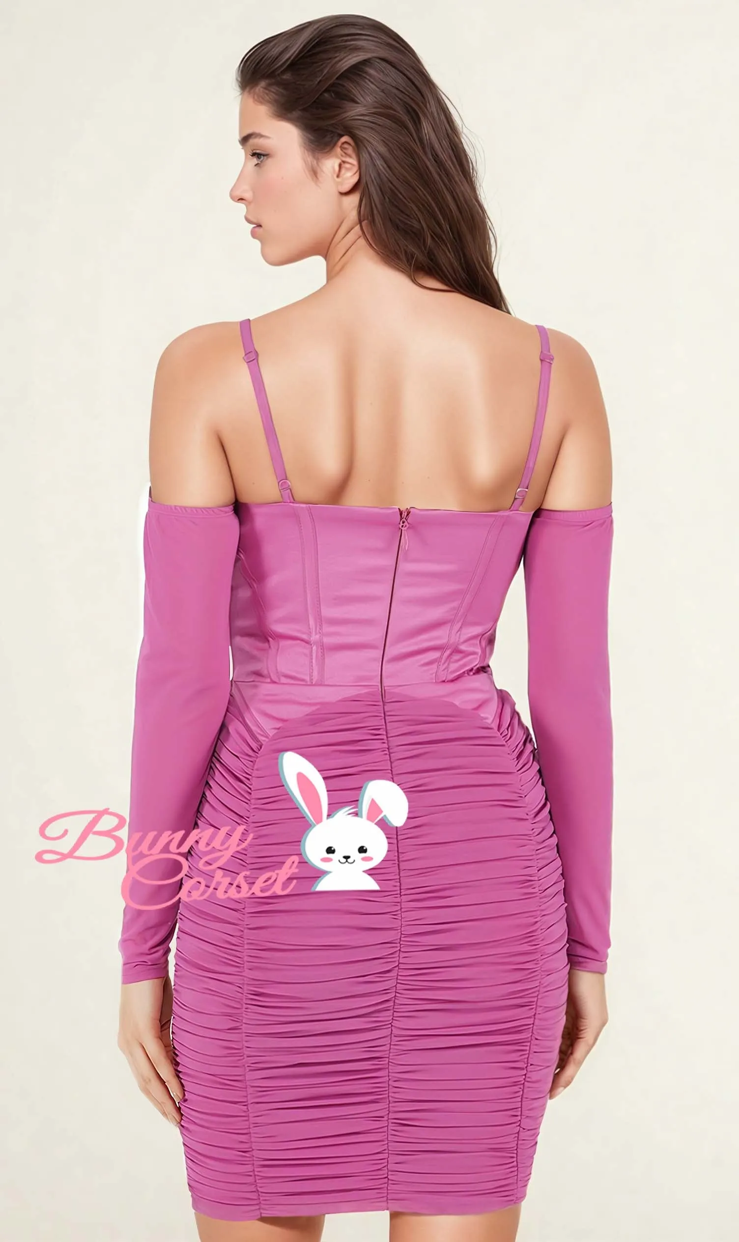 Cali Mesh Corset Dress