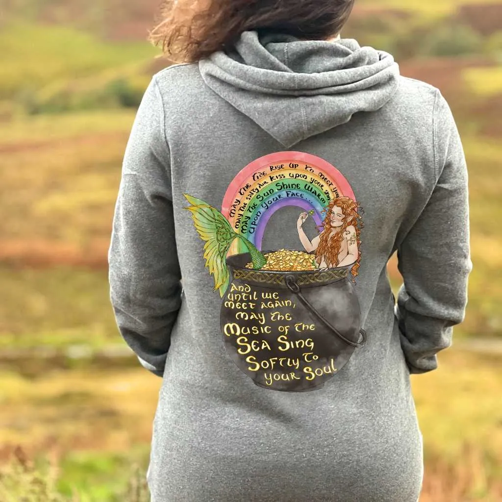 Celtic Mermaid Hoodie Dress