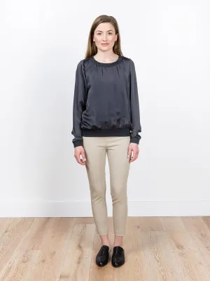 chiffon pullover