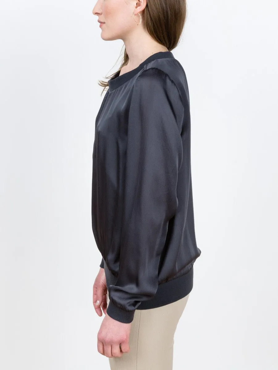 chiffon pullover