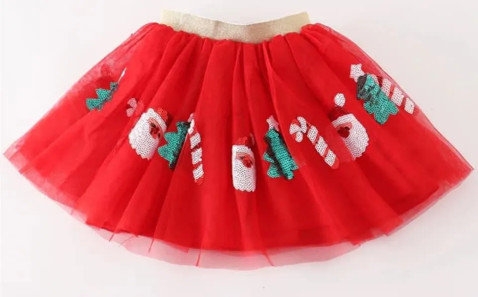 CHRISTMAS TUTU SKIRT