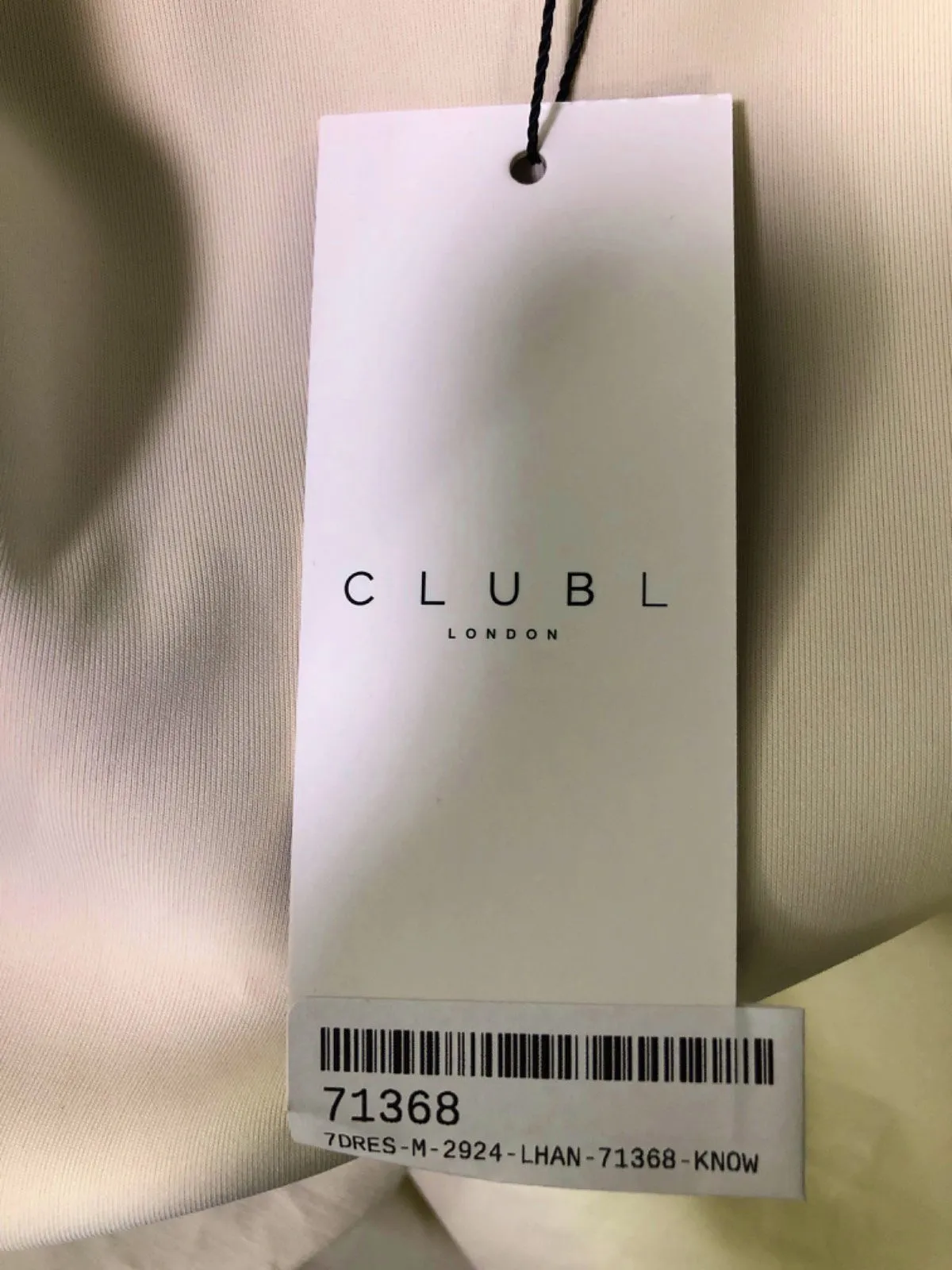 Club L London Cren Drop-Waist Midi Dress with Peplum Hem UK 06
