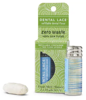 Compostable Silk Dental Floss - Waves