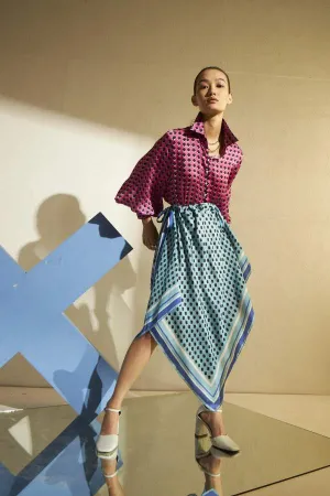 Cuin   I    Mat Skirt Modal Satin
