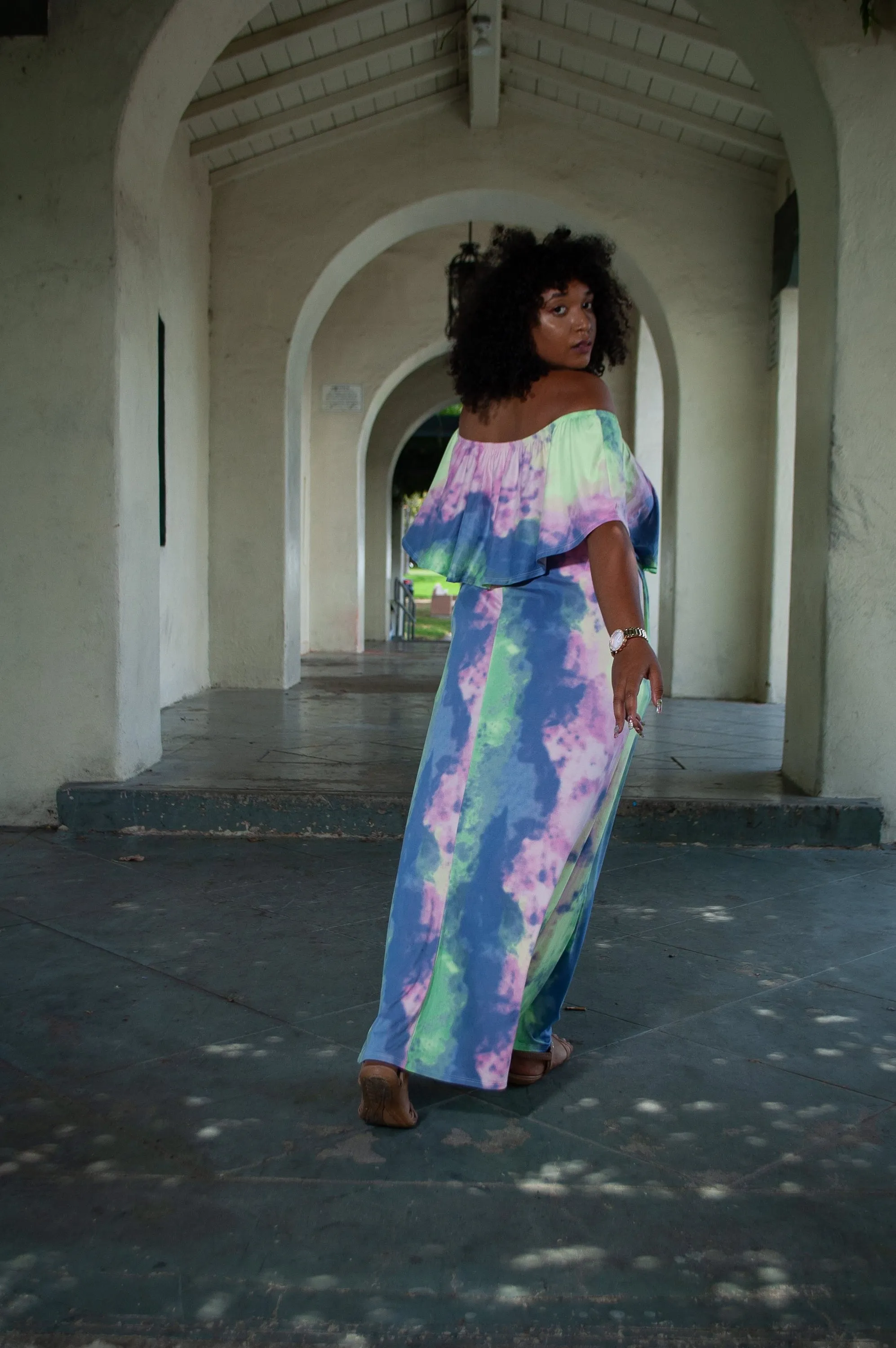 Dalia Tie Dye Dress