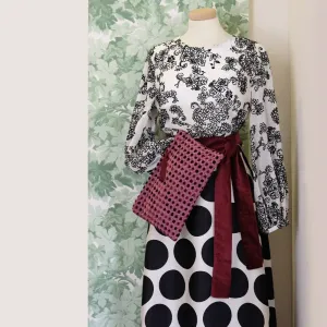 Dauphine Black and White Shirt