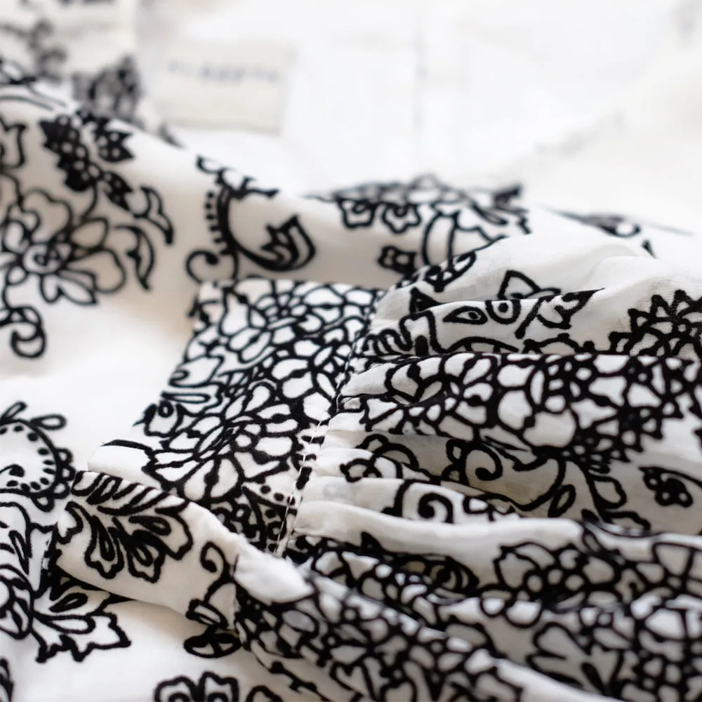 Dauphine Black and White Shirt