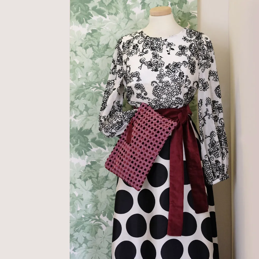 Dauphine Black and White Shirt