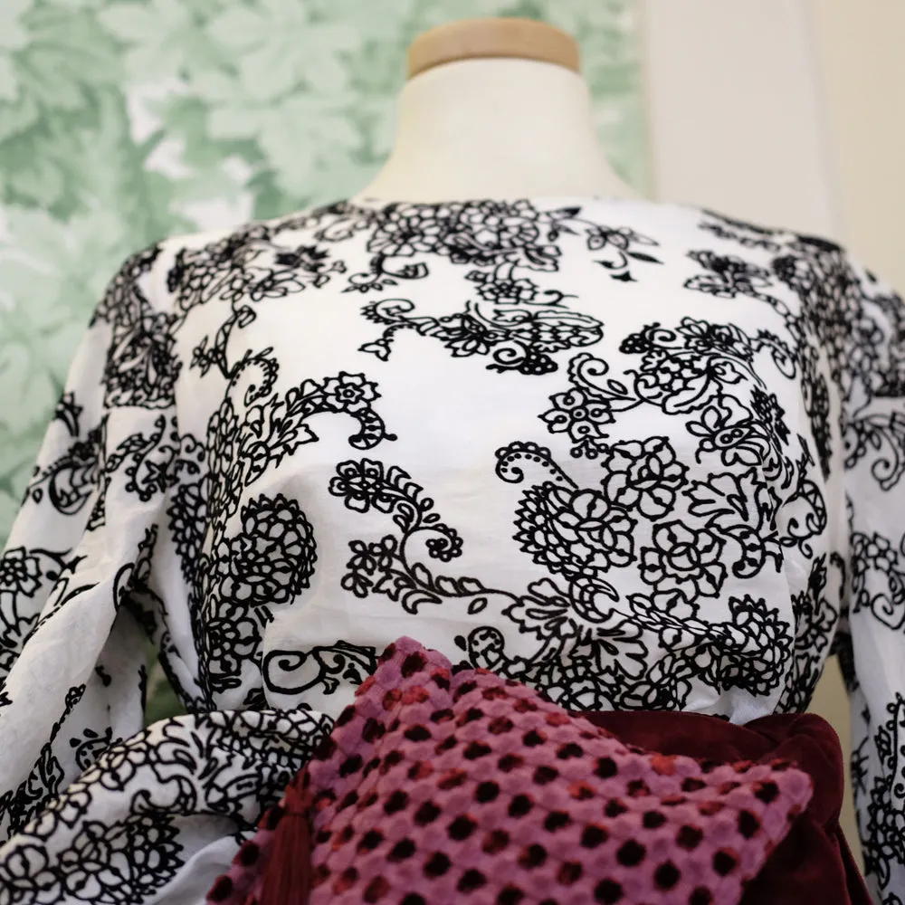 Dauphine Black and White Shirt