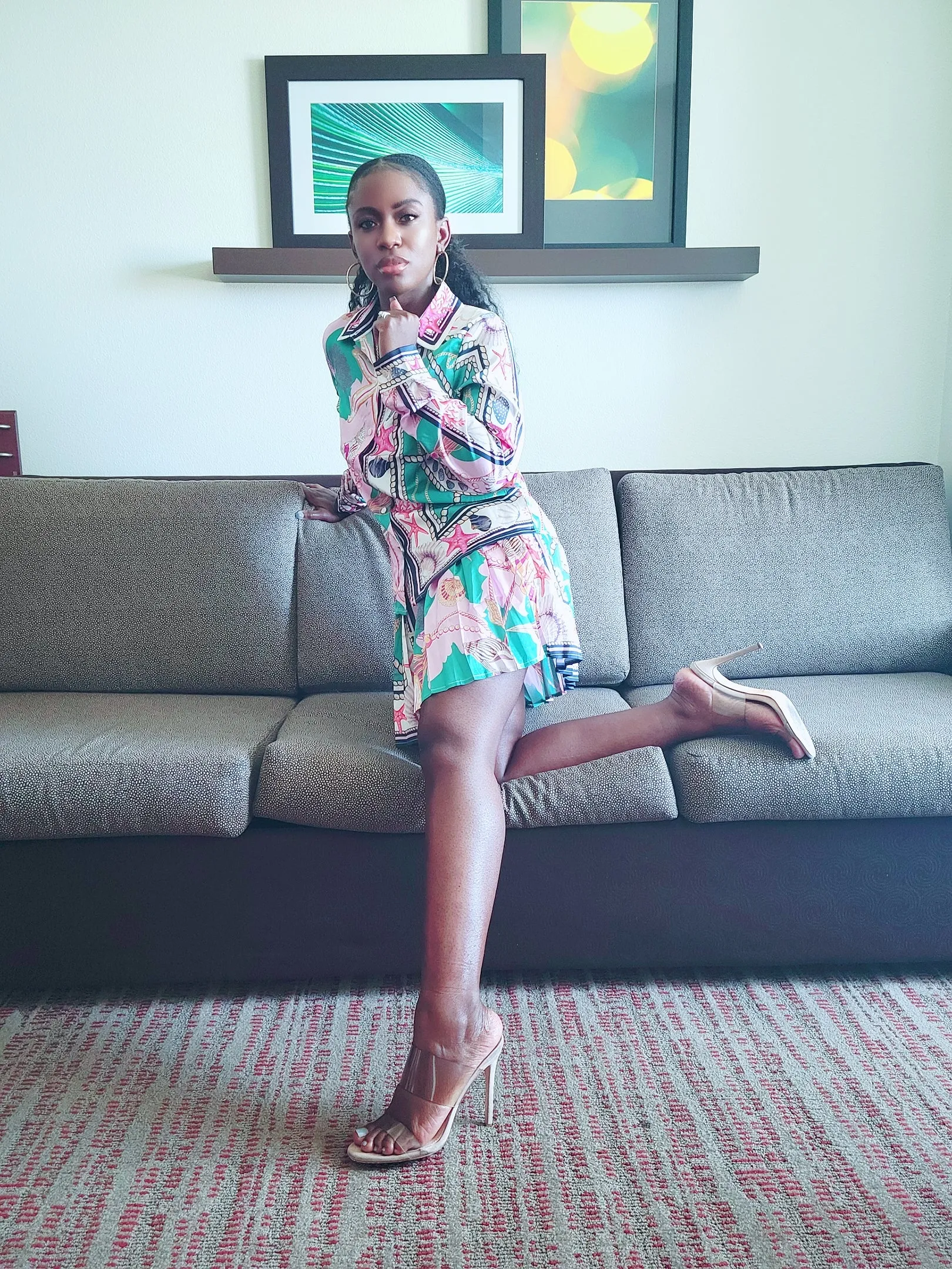 Destination Skirt Set (Green)
